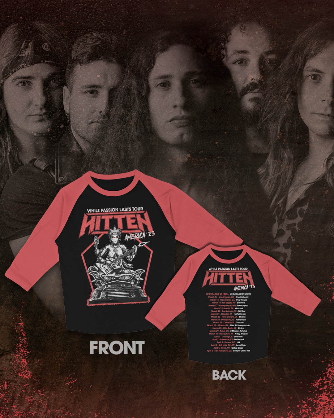 Hitten raglan