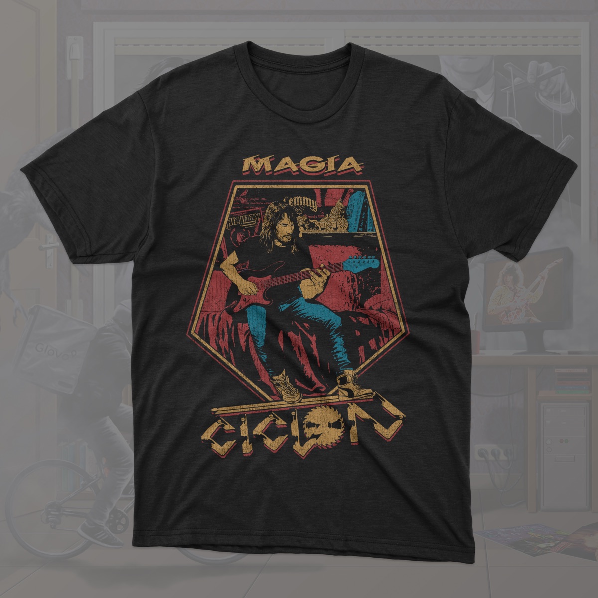Ciclón camiseta