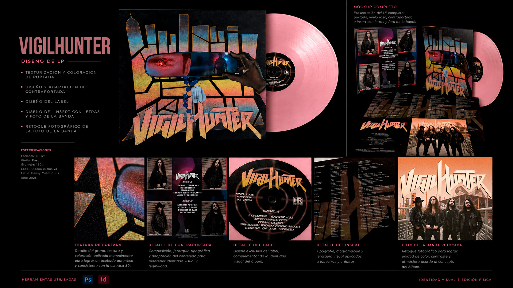 Estudio completo de diseño LP Vigilhunter