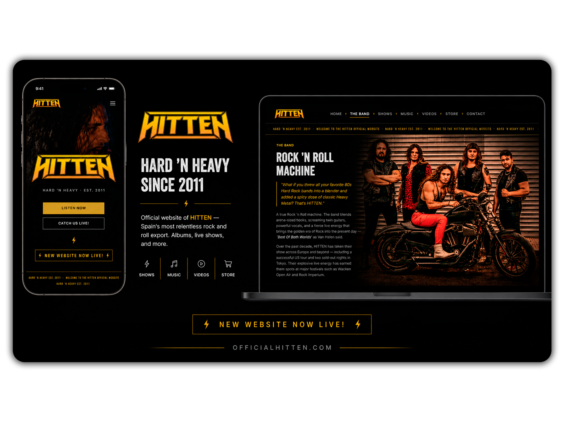 Web oficial de Hitten